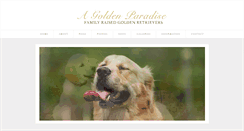 Desktop Screenshot of agoldenparadise.com